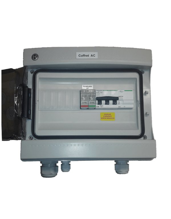 Coffret AC 11-20 kW - 400 V - 32 A - 1 x onduleur tri