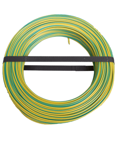 50m Cable de masse vert/jaune 10mm²