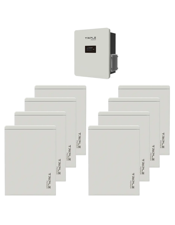 Kit de Batterie Triple Power 46,4kWh | Alma Solar® N°1 des panneaux solaires Kit de Batterie Triple Power 46,4kWh | Alma Solar® N°1 des panneaux solaires