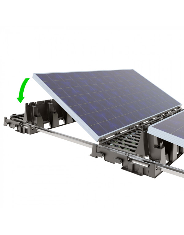 Rail pour installation vertical 2139mm pour systeme Falx | Alma Solar® N°1 des panneaux solaires