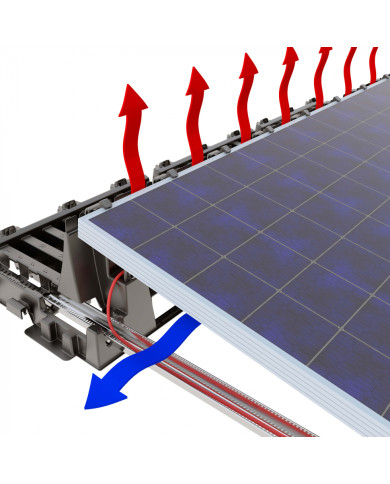 Rail pour installation vertical 2139mm pour systeme Falx | Alma Solar® N°1 des panneaux solaires Rail pour installation vertical 2139mm pour systeme Falx | Alma Solar® N°1 des panneaux solaires