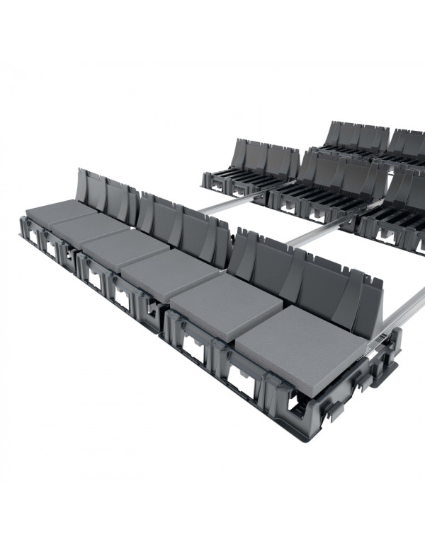 Rail pour installation vertical 2139mm pour systeme Falx | Alma Solar® N°1 des panneaux solaires
