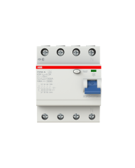 Disjoncteur FI ABB F204A-63/0,3, 63A/0,3mA, 4-Pôles Disjoncteur FI ABB F204A-63/0,3, 63A/0,3mA, 4-Pôles