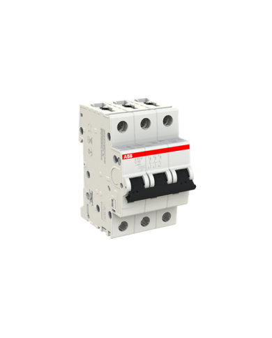 Disjoncteur ABB S203M-C50 3P 50A caractéristique C, 10 kA Disjoncteur ABB S203M-C50 3P 50A caractéristique C, 10 kA