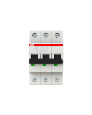 Disjoncteur ABB S203M-C50 3P 50A caractéristique C, 10 kA Disjoncteur ABB S203M-C50 3P 50A caractéristique C, 10 kA