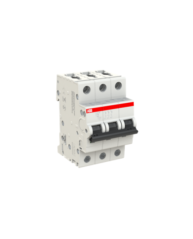 Disjoncteur ABB S203M-C40 3P 40A caractéristique C, 10 kA Disjoncteur ABB S203M-C40 3P 40A caractéristique C, 10 kA