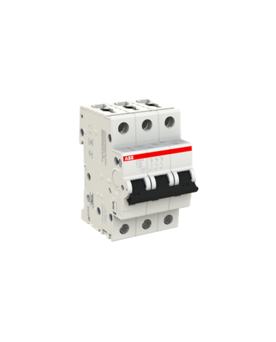 Disjoncteur ABB S203M-C32 3P 32A caractéristique C, 10 kA Disjoncteur ABB S203M-C32 3P 32A caractéristique C, 10 kA