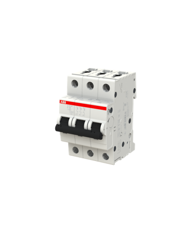 Disjoncteur ABB S203M-C32 3P 32A caractéristique C, 10 kA Disjoncteur ABB S203M-C32 3P 32A caractéristique C, 10 kA