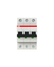 Disjoncteur ABB S203M-C32 3P 32A caractéristique C, 10 kA Disjoncteur ABB S203M-C32 3P 32A caractéristique C, 10 kA