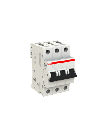 Disjoncteur ABB S203M-B25 3P 25A caractéristique B, 10 kA Disjoncteur ABB S203M-B25 3P 25A caractéristique B, 10 kA