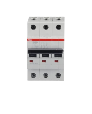 Disjoncteur ABB S203M-C25 3P 25A caractéristique C, 10 kA Disjoncteur ABB S203M-C25 3P 25A caractéristique C, 10 kA