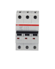 Disjoncteur ABB S203M-B20 3P 20A caractéristique B, 10 kA Disjoncteur ABB S203M-B20 3P 20A caractéristique B, 10 kA