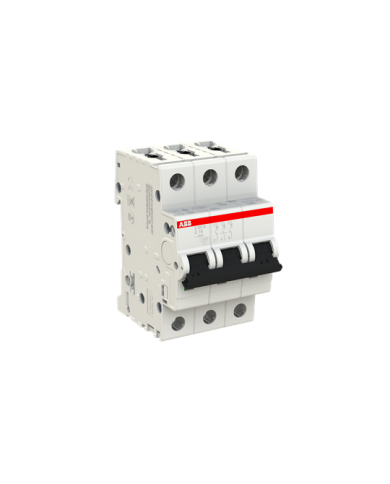Disjoncteur ABB S203M-C16 3P 16A caractéristique C, 10 kA Disjoncteur ABB S203M-C16 3P 16A caractéristique C, 10 kA