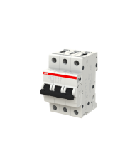 Disjoncteur ABB S203M-C16 3P 16A caractéristique C, 10 kA