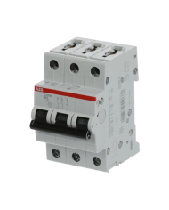 Disjoncteur ABB S203M-B6 3P 6A caractéristique B, 10 kA Disjoncteur ABB S203M-B6 3P 6A caractéristique B, 10 kA