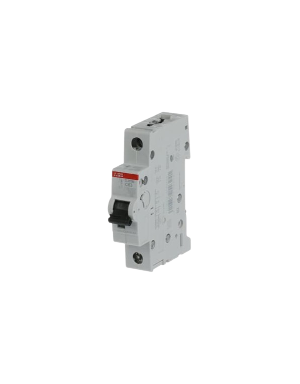 Disjoncteur ABB S201M-C63 1P 63A caractéristique C, 10 kA Disjoncteur ABB S201M-C63 1P 63A caractéristique C, 10 kA