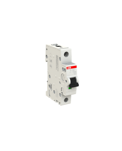 Disjoncteur ABB S201M-C50 1P 50A caractéristique C, 10 kA Disjoncteur ABB S201M-C50 1P 50A caractéristique C, 10 kA