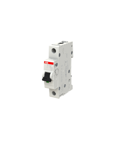 Disjoncteur ABB S201M-C50 1P 50A caractéristique C, 10 kA Disjoncteur ABB S201M-C50 1P 50A caractéristique C, 10 kA