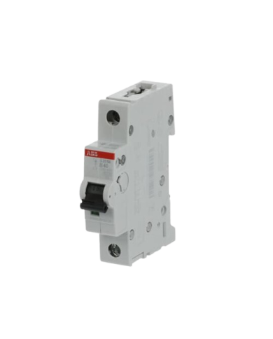 Disjoncteur ABB S201M-B40 1P 40A caractéristique B, 10 kA Disjoncteur ABB S201M-B40 1P 40A caractéristique B, 10 kA