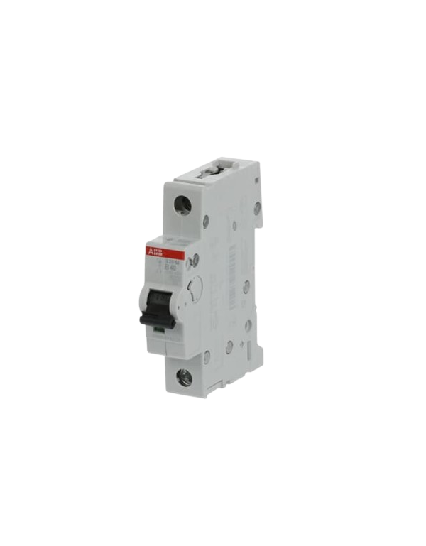 Disjoncteur ABB S201M-B40 1P 40A caractéristique B, 10 kA Disjoncteur ABB S201M-B40 1P 40A caractéristique B, 10 kA