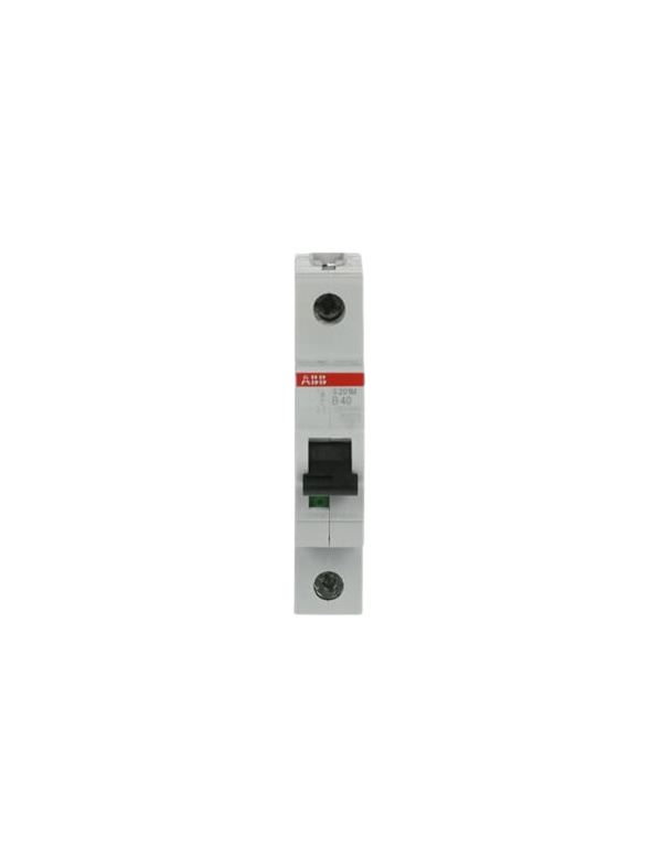 Disjoncteur ABB S201M-B40 1P 40A caractéristique B, 10 kA Disjoncteur ABB S201M-B40 1P 40A caractéristique B, 10 kA