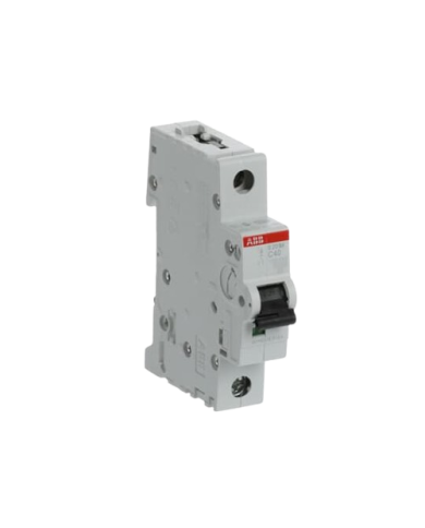 Disjoncteur ABB S201M-C40 1P 40A caractéristique C, 10 kA Disjoncteur ABB S201M-C40 1P 40A caractéristique C, 10 kA