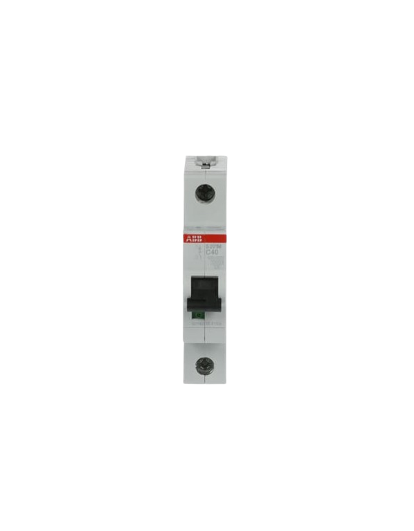 Disjoncteur ABB S201M-C40 1P 40A caractéristique C, 10 kA Disjoncteur ABB S201M-C40 1P 40A caractéristique C, 10 kA