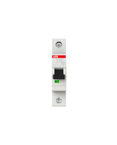 Disjoncteur ABB S201M-C32 1P 32A caractéristique C, 10 kA Disjoncteur ABB S201M-C32 1P 32A caractéristique C, 10 kA