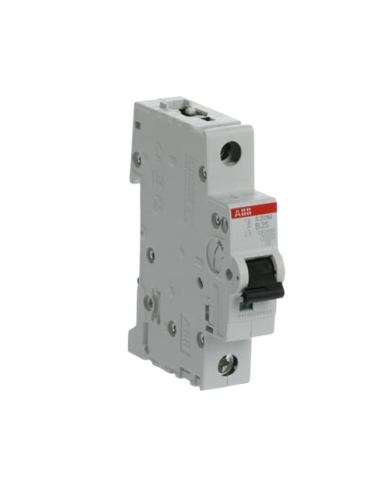 Disjoncteur ABB S201M-B25 1P 25A caractéristique B, 10 kA Disjoncteur ABB S201M-B25 1P 25A caractéristique B, 10 kA