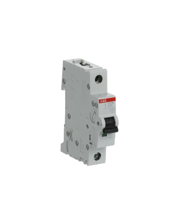 Disjoncteur ABB S201M-C25 1P 25A caractéristique C, 10 kA Disjoncteur ABB S201M-C25 1P 25A caractéristique C, 10 kA