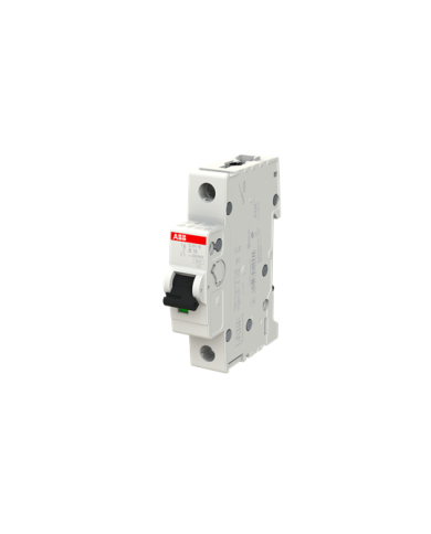 Disjoncteur ABB S201M-B16 1P 16A caractéristique B, 10 kA Disjoncteur ABB S201M-B16 1P 16A caractéristique B, 10 kA