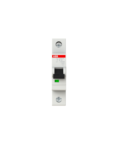 Disjoncteur ABB S201M-B16 1P 16A caractéristique B, 10 kA Disjoncteur ABB S201M-B16 1P 16A caractéristique B, 10 kA