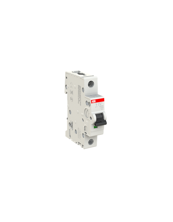 Disjoncteur ABB S201M-C16 1P 16A caractéristique C, 10 kA