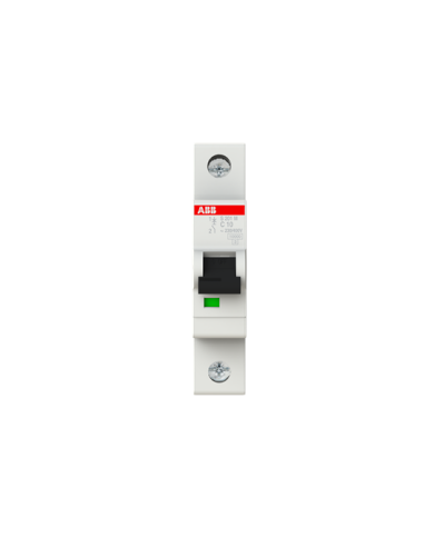 Disjoncteur ABB S201M-C10 1P 10A caractéristique C, 10 kA Disjoncteur ABB S201M-C10 1P 10A caractéristique C, 10 kA