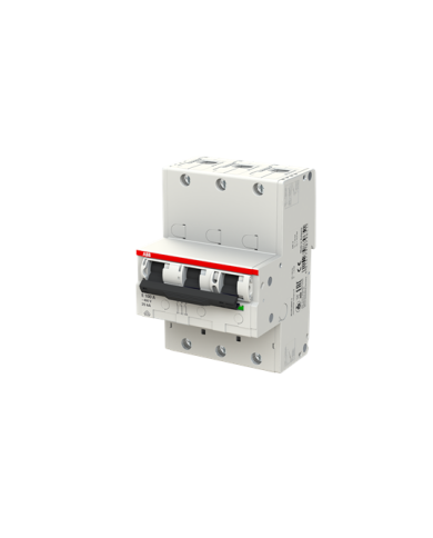 Disjoncteur miniature sélectif ABB S753 DR E100 3P 100A Disjoncteur miniature sélectif ABB S753 DR E100 3P 100A