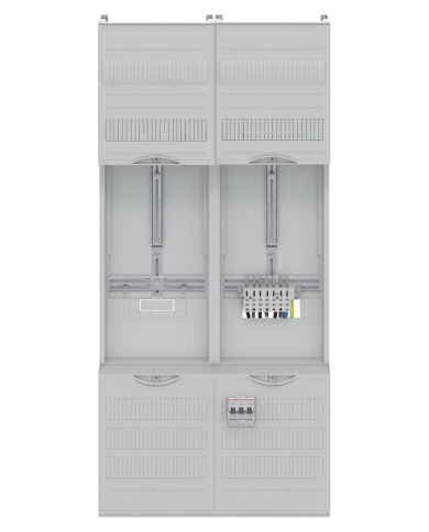 Champ complet Striebel & John DF27U11B 40A 1 compteur & 1 réserve, 48TE, BH3, 2 champs, 16 mm²