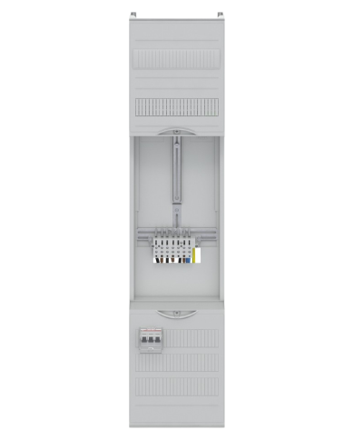 Champ complet Striebel & John DF17U1B 40A 1 compteur, 24TE, BH3, 1 champ, 16mm² Champ complet Striebel & John DF17U1B 40A 1 compteur, 24TE, BH3, 1 champ, 16mm²