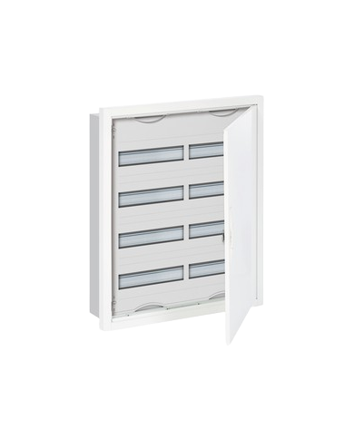 Tableau de distribution encastré petit Striebel & John U42 4 rangées IP31, 684 x 560 x 120 mm, 96TE, 2 champs Tableau de distribution encastré petit Striebel & John U42 4 rangées IP31, 684 x 560 x 120 mm, 96TE, 2 champs
