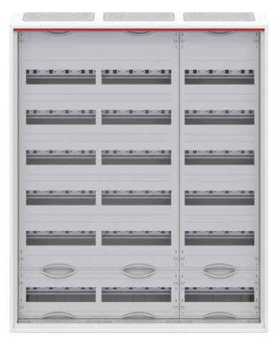 Tableau de distribution mural petit Striebel & John CA36V 6 rangées IP30, 800 x 950 x 160 mm, 216TE, 3 champs Tableau de distribution mural petit Striebel & John CA36V 6 rangées IP30, 800 x 950 x 160 mm, 216TE, 3 champs