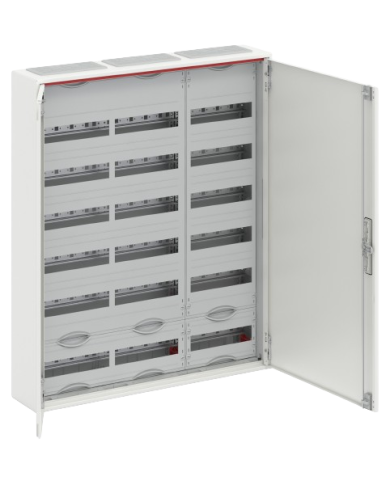 Tableau de distribution mural petit Striebel & John CA36V 6 rangées IP30, 800 x 950 x 160 mm, 216TE, 3 champs Tableau de distribution mural petit Striebel & John CA36V 6 rangées IP30, 800 x 950 x 160 mm, 216TE, 3 champs