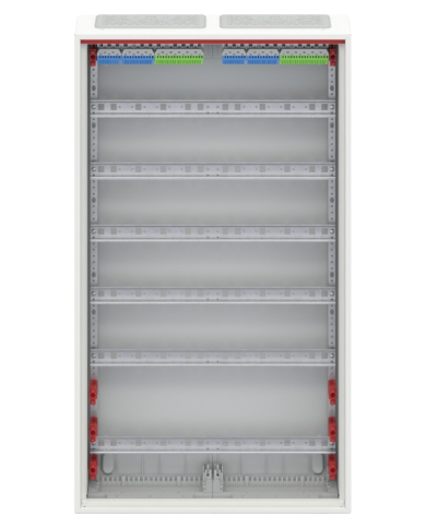 Tableau de distribution mural petit Striebel & John CA26V 6 rangées IP44, 550 x 950 x 160 mm, 144TE, 2 champs Tableau de distribution mural petit Striebel & John CA26V 6 rangées IP44, 550 x 950 x 160 mm, 144TE, 2 champs
