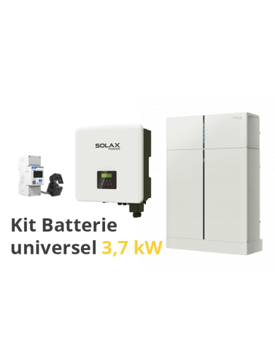 Kit ajout de batterie universel 3,7kW | Alma Solar® N°1 des panneaux solaires Kit ajout de batterie universel 3,7kW | Alma Solar® N°1 des panneaux solaires