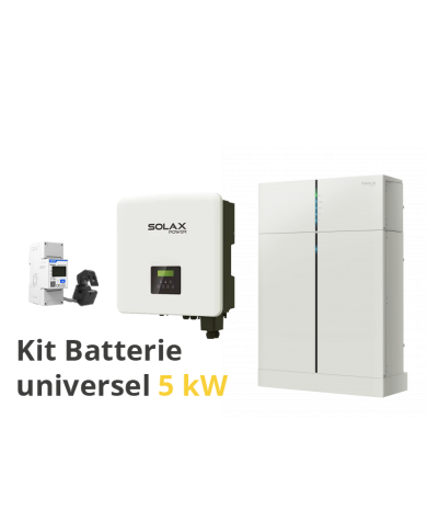 Kit ajout de batterie universel 5 kW | Alma Solar® N°1 des panneaux solaires Kit ajout de batterie universel 5 kW | Alma Solar® N°1 des panneaux solaires