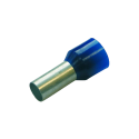 Cosses Isolées Haupa 270828 16 mm² série de couleurs DIN, longueur 18 mm, bleu