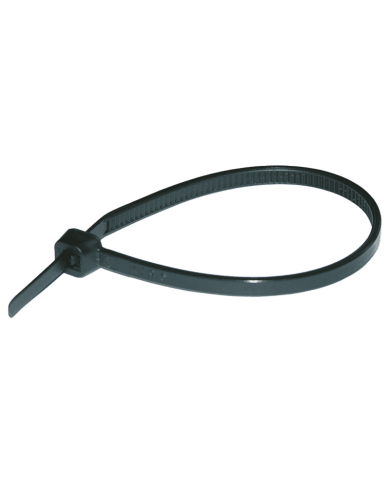 Colliers de serrage noirs résistants aux UV 203x4,6mm (paquet de 100) Colliers de serrage noirs résistants aux UV 203x4,6mm (paquet de 100)