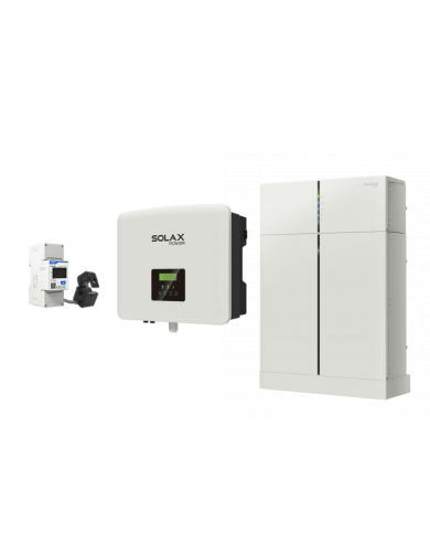 SOLAX Hybrid 5kW Kit avec accumulateur 3kWh