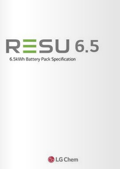 Batterie LG CHEM RESU 6.5