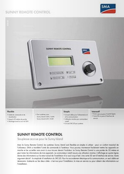SMA Sunny Remote Controle