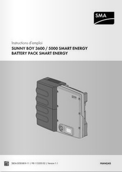 Installation onduleur SMA SUNNY BOY 3600 / 5000 SMART ENERGY