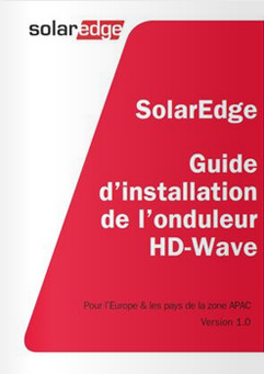 Installation onduleur SolarEdge HD Wave